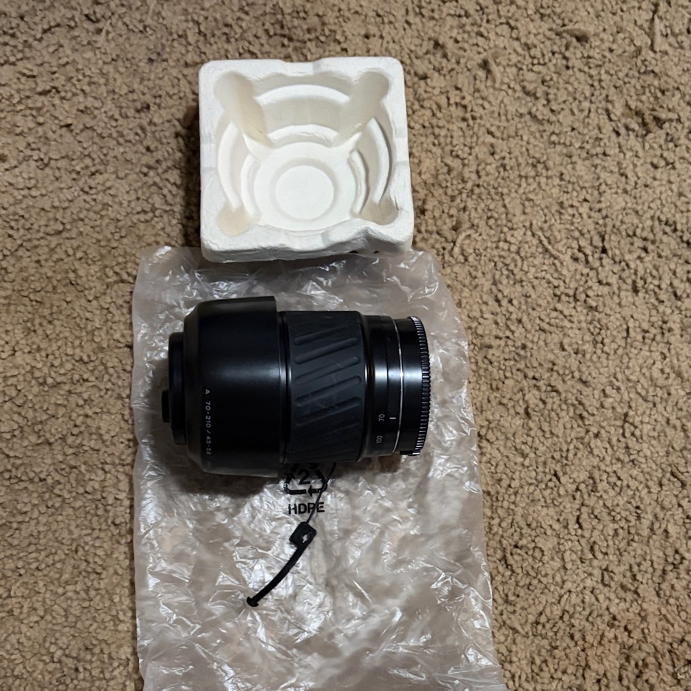 Black Camera Lens